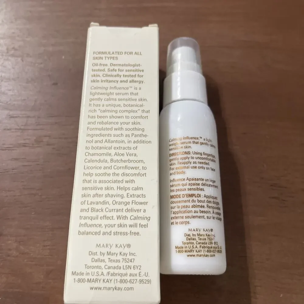 Mary Kay Calming Influence Serum 6596 1OZ NOS New In Box